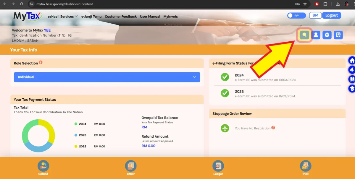 How to Search for Your Tax Identification Number (TIN) Through MyTax